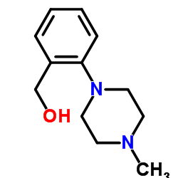 [2-(4-Methylpiperazin-1-yl)phenyl]methanol structure