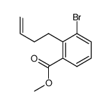 methyl 3-bromo-2-but-3-en-1-ylbenzoate Structure