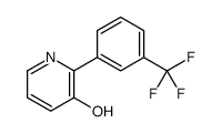 2-[3-(trifluoromethyl)phenyl]pyridin-3-ol Structure