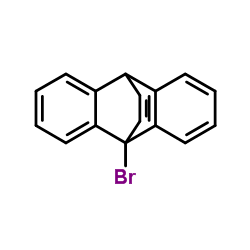 9-溴-9,10-二氢-9,10-乙烯蒽结构式
