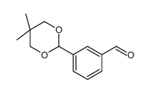 3-(5,5-dimethyl-1,3-dioxan-2-yl)benzaldehyde结构式