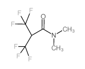 3,3,3-trifluoro-N,N-dimethyl-2-(trifluoromethyl)propanamide (en)Propanamide, 3,3,3-trifluoro-N,N-dimethyl-2-(trifluoromethyl)- (en)结构式