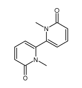 1,1’-二甲基-2,2'-联吡啶-6,6’-二酮结构式