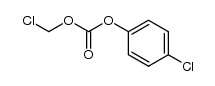 chloromethyl (4-chlorophenyl) carbonate结构式