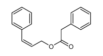3-phenylprop-2-enyl 2-phenylacetate Structure