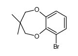6-bromo-3,3-dimethyl-3,4-dihydro-2H-benzo[b][1,4]dioxepine Structure