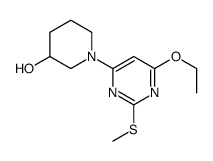 1-(6-Ethoxy-2-Methylsulfanyl-pyrimidin-4-yl)-piperidin-3-ol图片