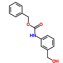Benzyl [3-(hydroxymethyl)phenyl]carbamate结构式