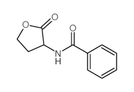 Benzamide, N-(tetrahydro-2-oxo-3-furyl)- (8CI) Structure