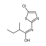 Butyramide,N-(5-chloro-2-thiazolyl)-2-methyl- (8CI)结构式