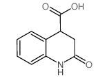 2-oxo-3,4-dihydro-1H-quinoline-4-carboxylic acid structure