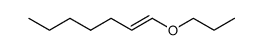 hept-1-enyl-propyl ether Structure