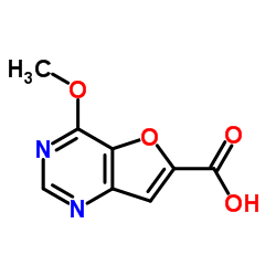 4-Methoxyfuro[3,2-d]pyrimidine-6-carboxylic acid structure