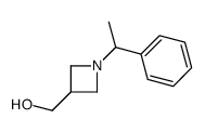 [1-(1-phenylethyl)azetidin-3-yl]methanol结构式