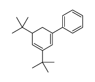 3,5-ditert-butyl-1-phenylcyclohexa-1,3-diene结构式