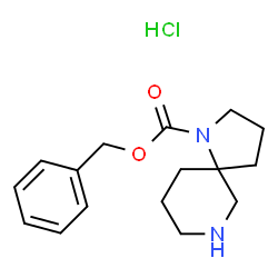 1-Cbz-1,7-diaza-spiro[4.5]decane hydrochloride structure