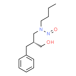 N-NITROSO-N-(2-BENZYL-3-HYDROXYPROPYL)BUTYLAMINE structure