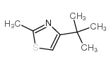 4-tert-butyl-2-methylthiazole structure