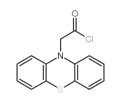 PHENOTHIAZINE-10-ACETYL CHLORIDE Structure