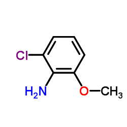 2-Chloro-6-methoxyaniline Structure
