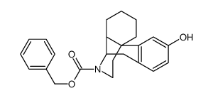 N-Benzyloxycarbonyl N-Desmethyl Dextrorphan structure