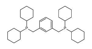 dicyclohexyl-[[3-(dicyclohexylphosphanylmethyl)phenyl]methyl]phosphane结构式