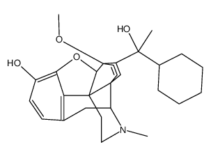 α-Cyclohexyl-4,5α-epoxy-3-hydroxy-6-methoxy-α,17-dimethyl-6,14-ethenomorphinan-7-methanol picture