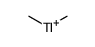 dimethylthallium cation Structure