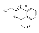 [2-(hydroxymethyl)-1,3-dihydroperimidin-2-yl]methanol Structure