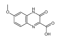 6-Methoxy-3-oxo-3,4-dihydroquinoxaline-2-carboxylic acid Structure