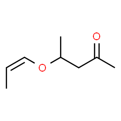 2-Pentanone, 4-(1-propenyloxy)- (9CI) Structure