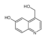 4-Quinolinemethanol,6-hydroxy-(9CI)结构式