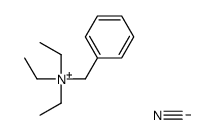 benzyl(triethyl)azanium,cyanide结构式