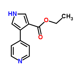 Ethyl 4-(pyridin-4-yl)-1H-pyrrole-3-carboxylate picture