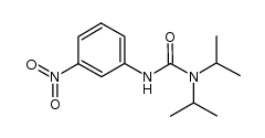 1,1-diisopropyl-3-(3-nitrophenyl)urea Structure