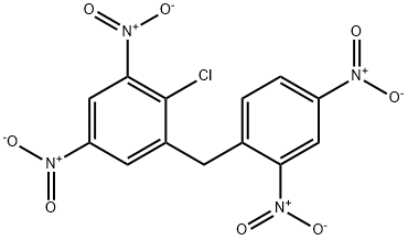 2,4-dinitro-6-(2,4-dinitrobenzyl)chlorobenzene Structure