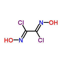 Ethanediimidoyl dichloride, dihydroxy- structure