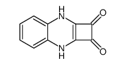 3,8-二氢环丁基[b]喹噁啉-1,2-二酮结构式