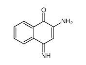 2-amino-[1,4]naphthoquinone-4-imine结构式