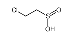 2-Chloroethanesulfinic acid structure