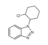 1-(1-benzotriazolyl)-2-chlorocyclohexane Structure