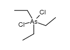 dichloridotriethylarsenic(V) Structure
