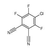 4-chloro-3,5,6-trifluorobenzene-1,2-dicarbonitrile Structure