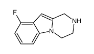 Pyrazino[1,2-a]indole, 9-fluoro-1,2,3,4-tetrahydro- (9CI)结构式