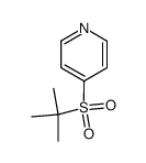 Pyridine, 4-[(1,1-dimethylethyl)sulfonyl]- (9CI)结构式