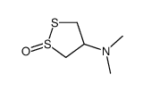 N,N-dimethyl-1-oxodithiolan-4-amine Structure