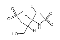 (S,S)-2,3-Dimethan-sulfonamido-1,4-butan-diol结构式