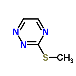 3-Methylthio-1,2,4-triazine Structure