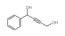 2-Butyne-1,4-diol,1-phenyl- structure