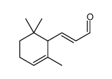 2,6,6-Trimethyl-2-cyclohexene-1-acrylaldehyde Structure